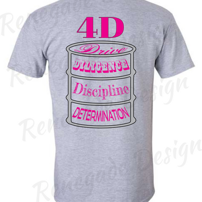 4D Barrel Racer TShirt